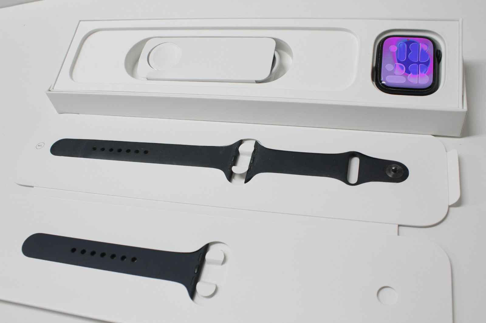 Apple Watch Series 7 GPS 45mm A2474 MKN5J A ④