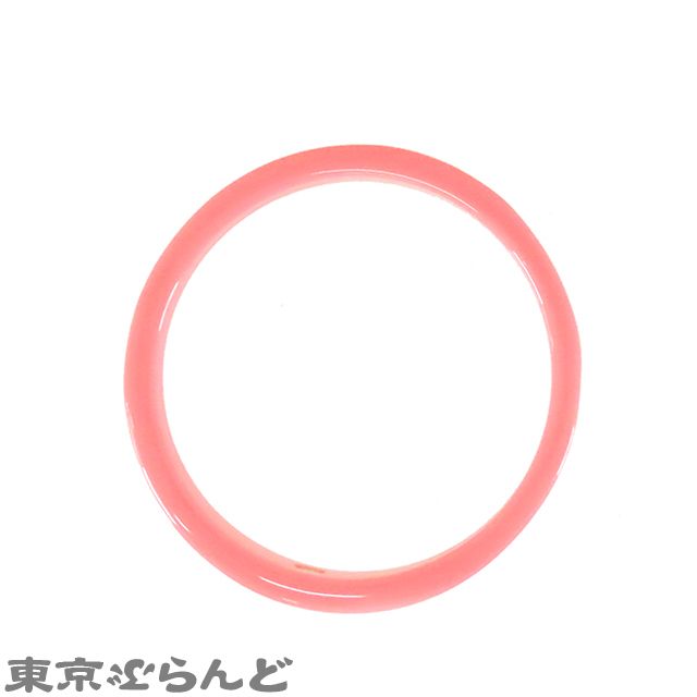  シャネル CHANEL ロゴ バングル ピンク プラスチック 08 C ブレスレット レディース その他 アクセサリー