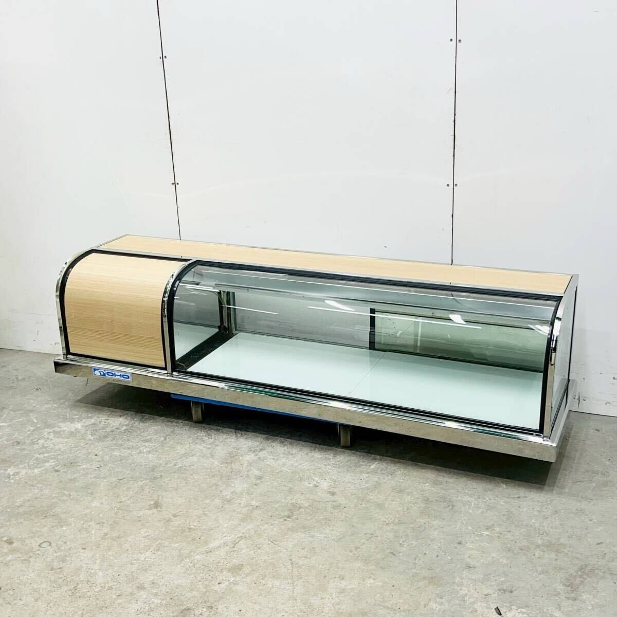 卓上型 冷蔵ショーケース OHLCc 1500 L W D 400 H 365 自然対流 100 V 対面ショーケース ケーキショーケース 厨房