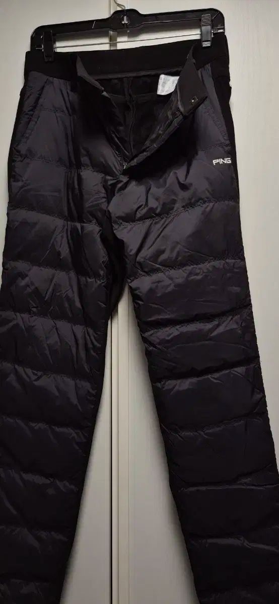 ピング裏起毛ダウンゴルフパンツ