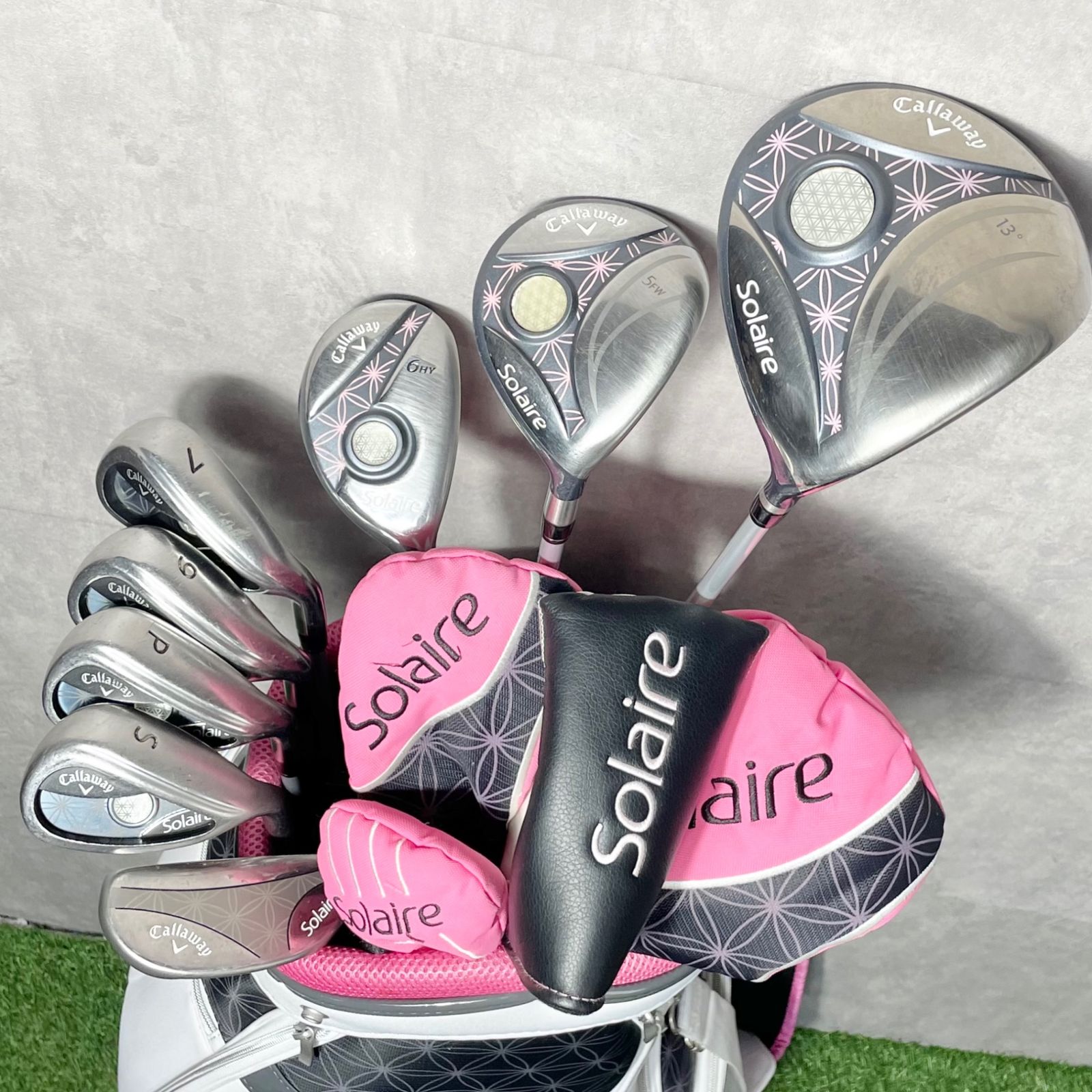 Callaway Solaire 現行モデル レディース L 初心者 ゴルフクラブセット