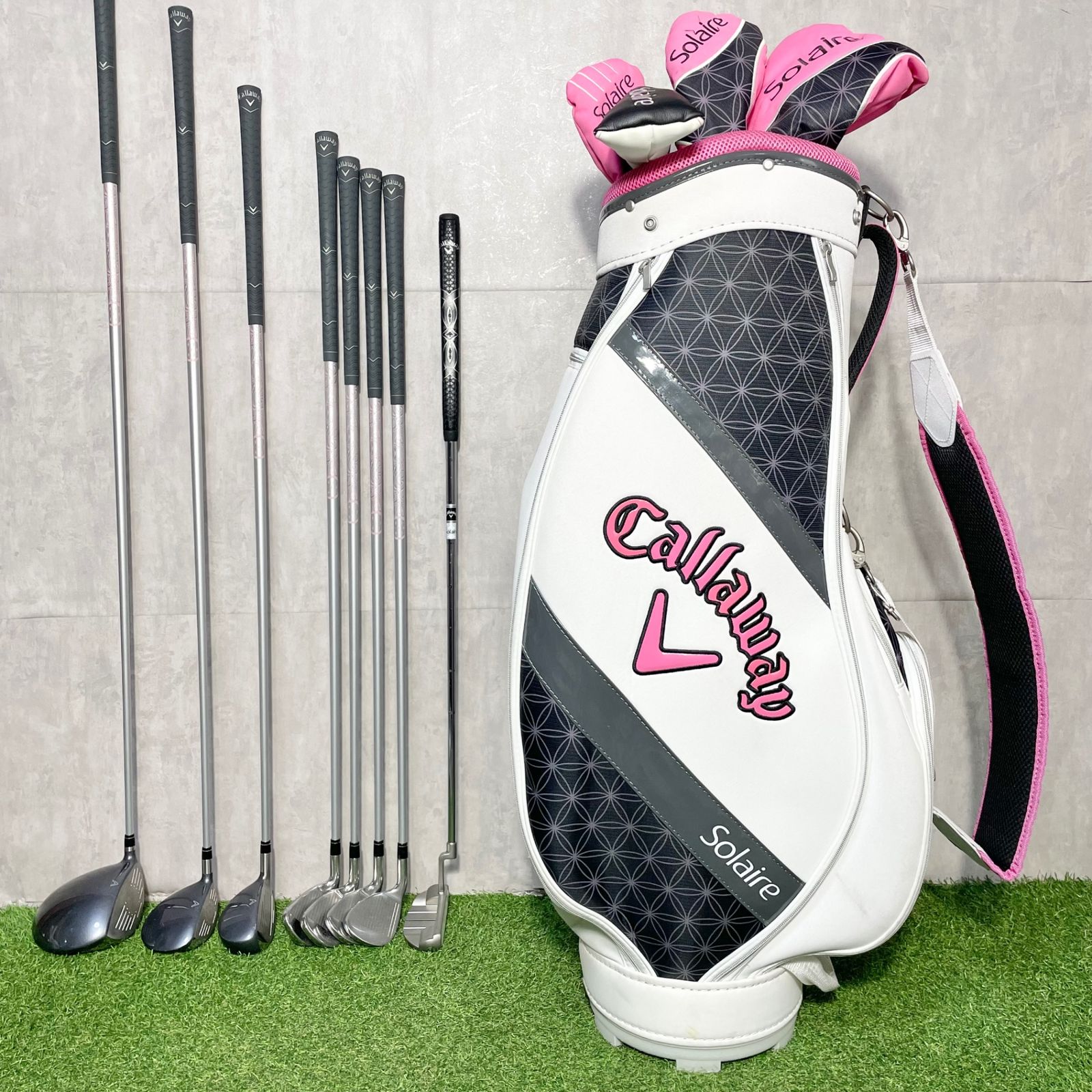 Callaway Solaire 現行モデル レディース L 初心者 ゴルフクラブセット