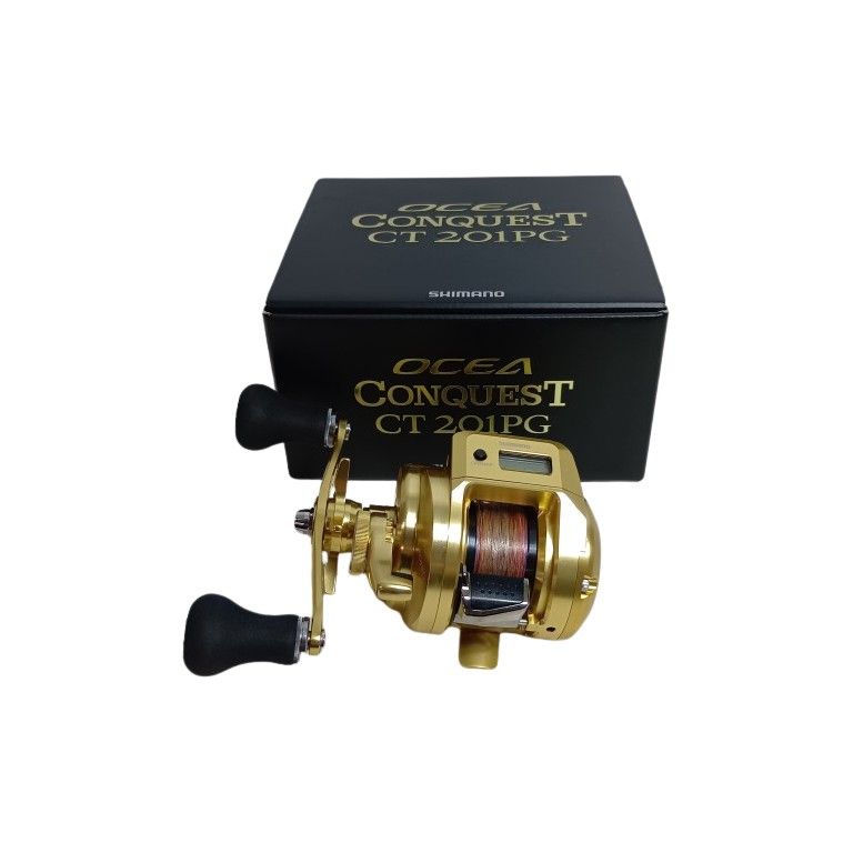 SHIMANO シマノ 釣り用品 リール ベイトリール 18ｵｼｱｺﾝｸｴｽﾄCT 201PG 程度A