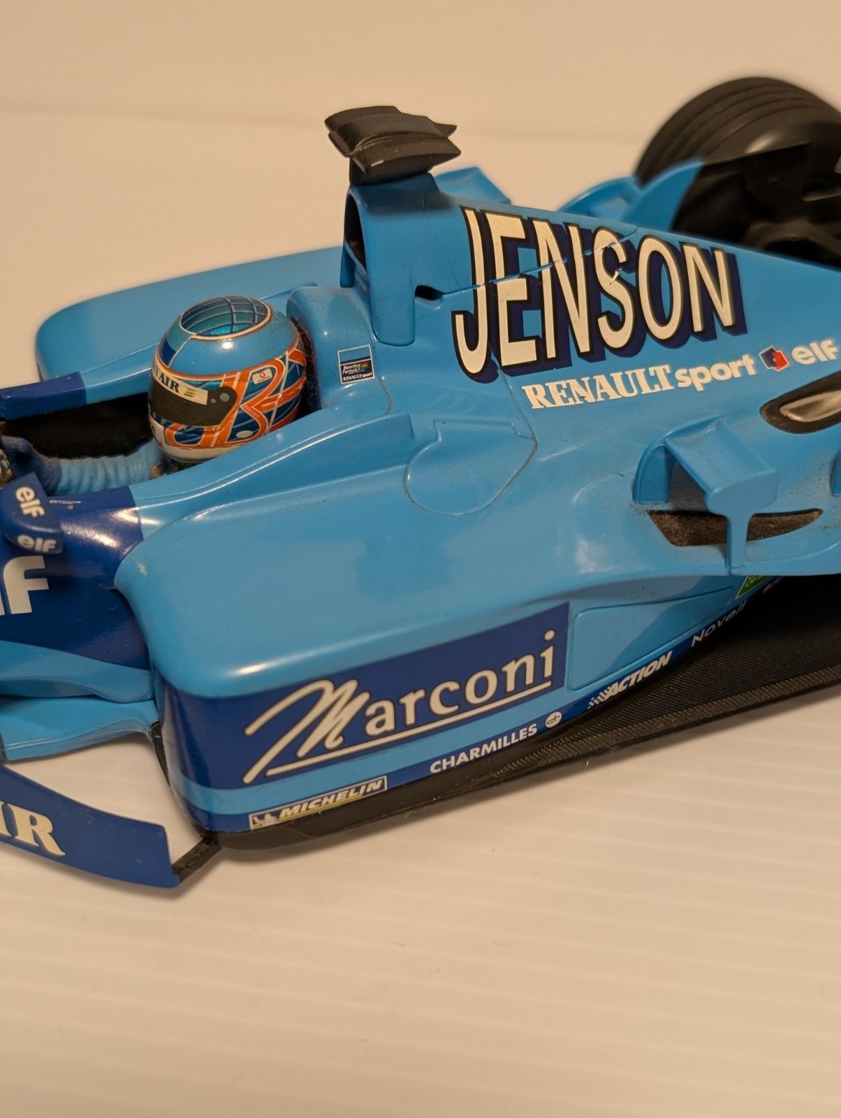 ジャンク部品取りに！1/18ミニチャンプスベネトンB201ジェンソン