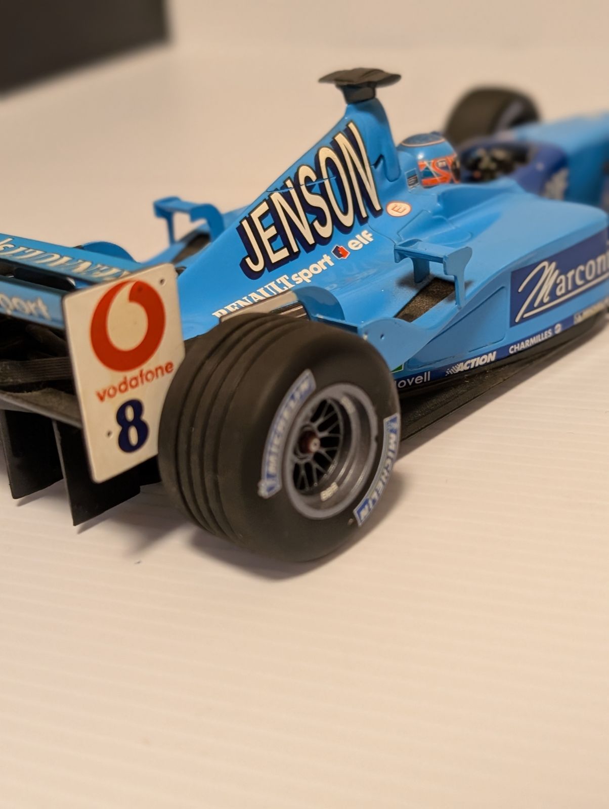 ジャンク部品取りに！1/18ミニチャンプスベネトンB201ジェンソン
