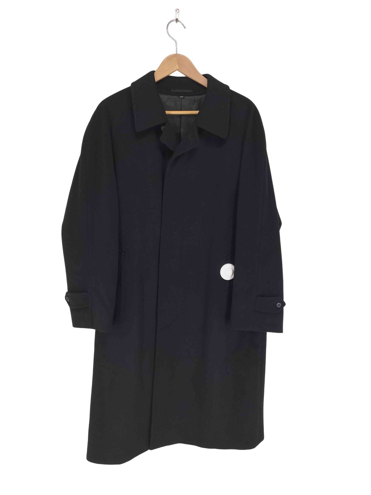 ユーズドフルギ 古着 カシミヤ混比翼ステン コート メンズ 94 A 6