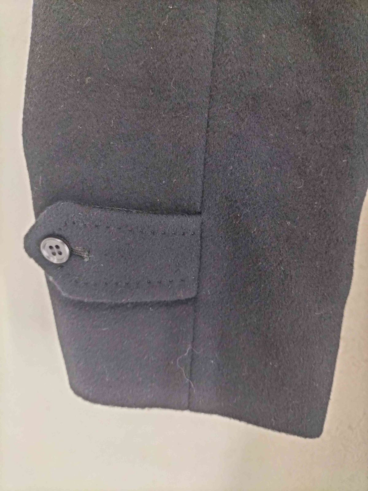 古着 カシミヤ混比翼ステン