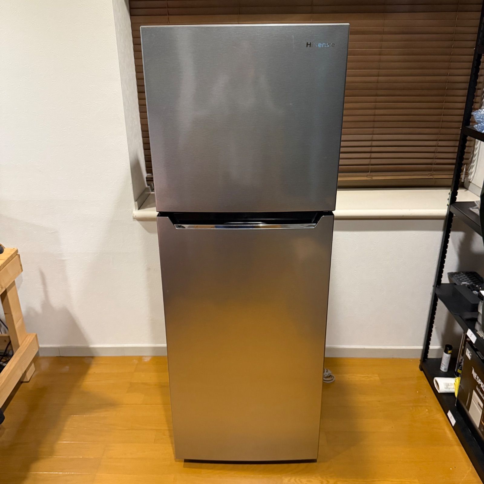 Hisense 2ドア冷蔵庫 HR B 2302 シルバー 227 L ハイセンス
