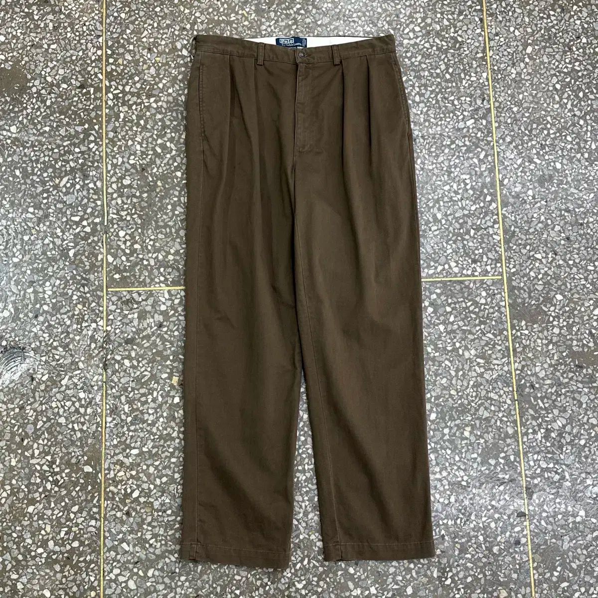 90s ポロ ラルフローレン アンドリュー チノ パンツ 36