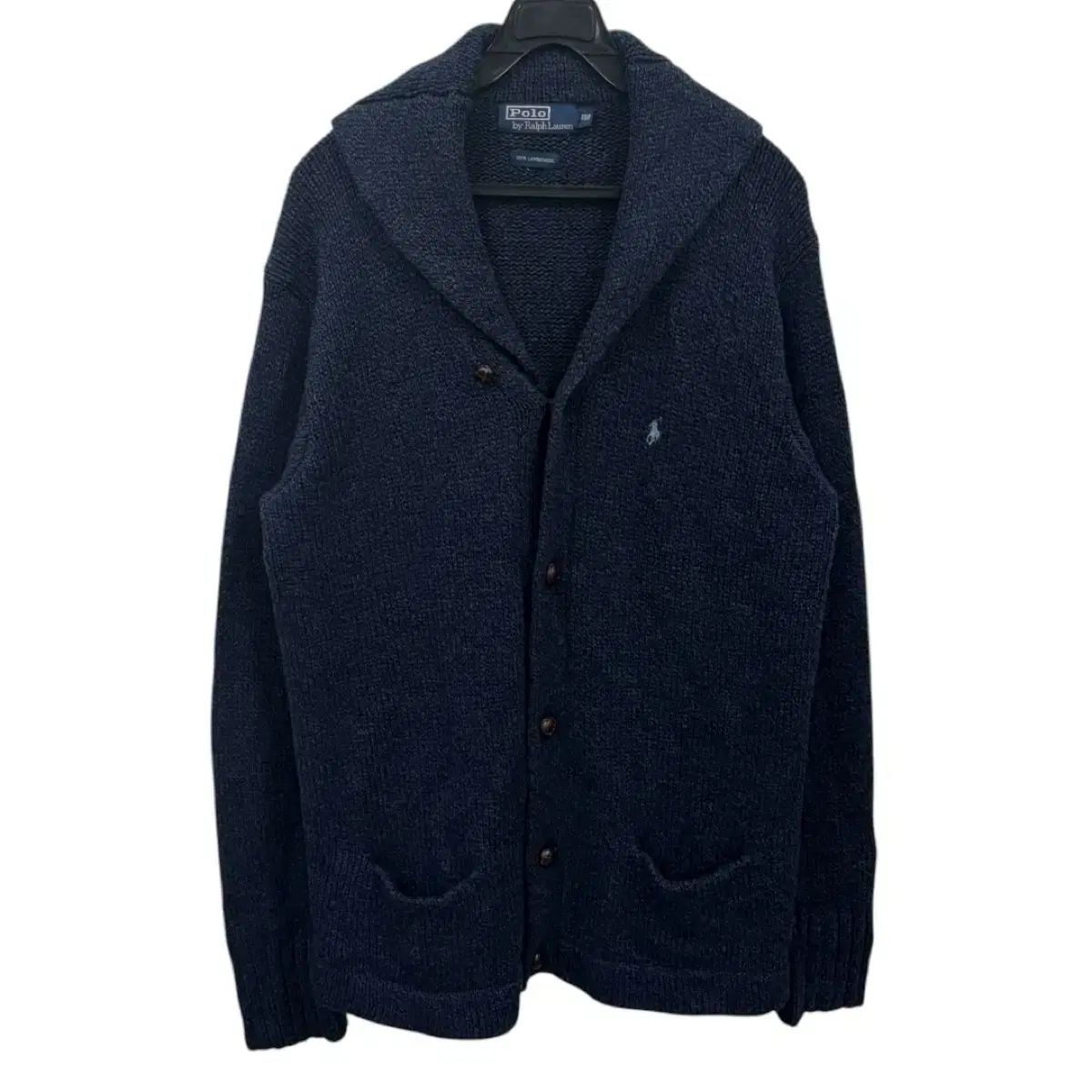 ポロラルフローレン ウール ニット カーディガン L