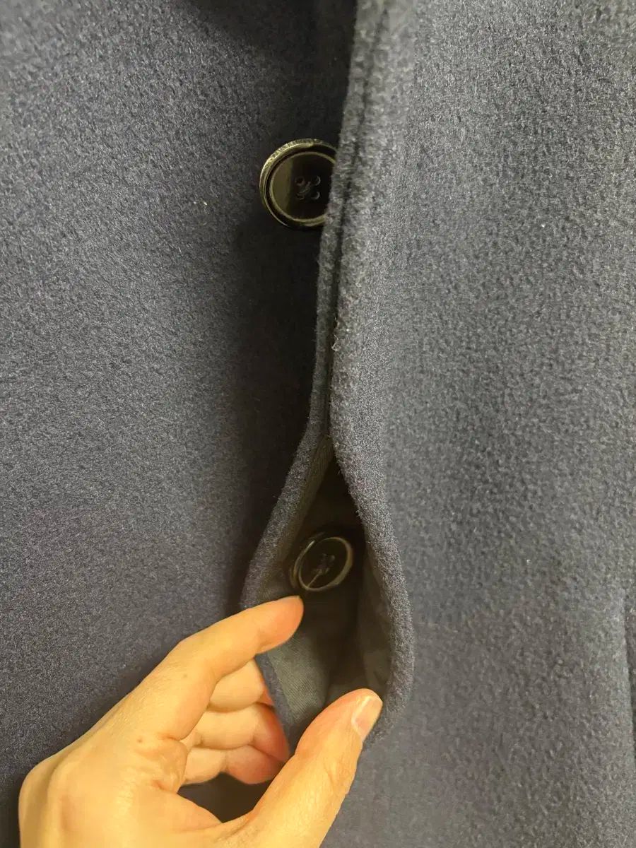 ネイビー コート