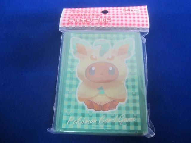 トレカ ポケモンカードゲーム サプライ デッキシールド イーブイポンチョシリーズ LF