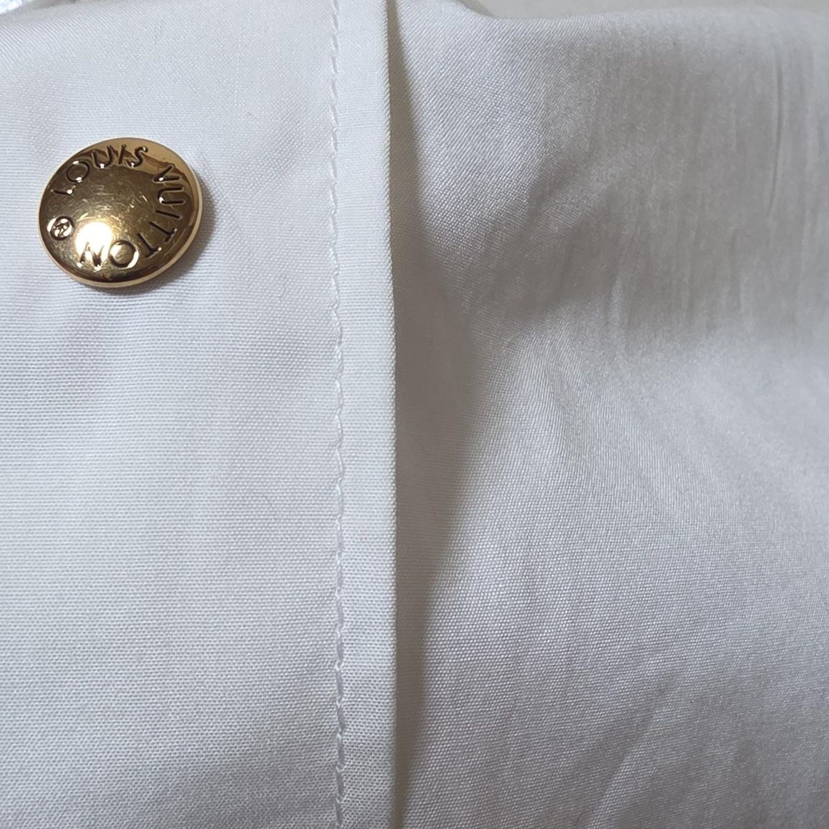  LOUIS VUITTON ルイヴィトン 長袖シャツブラウス サイズ34 S レディース - RW 231 A RK 2 FOTP 97 白 長袖 シャツ ブラウス