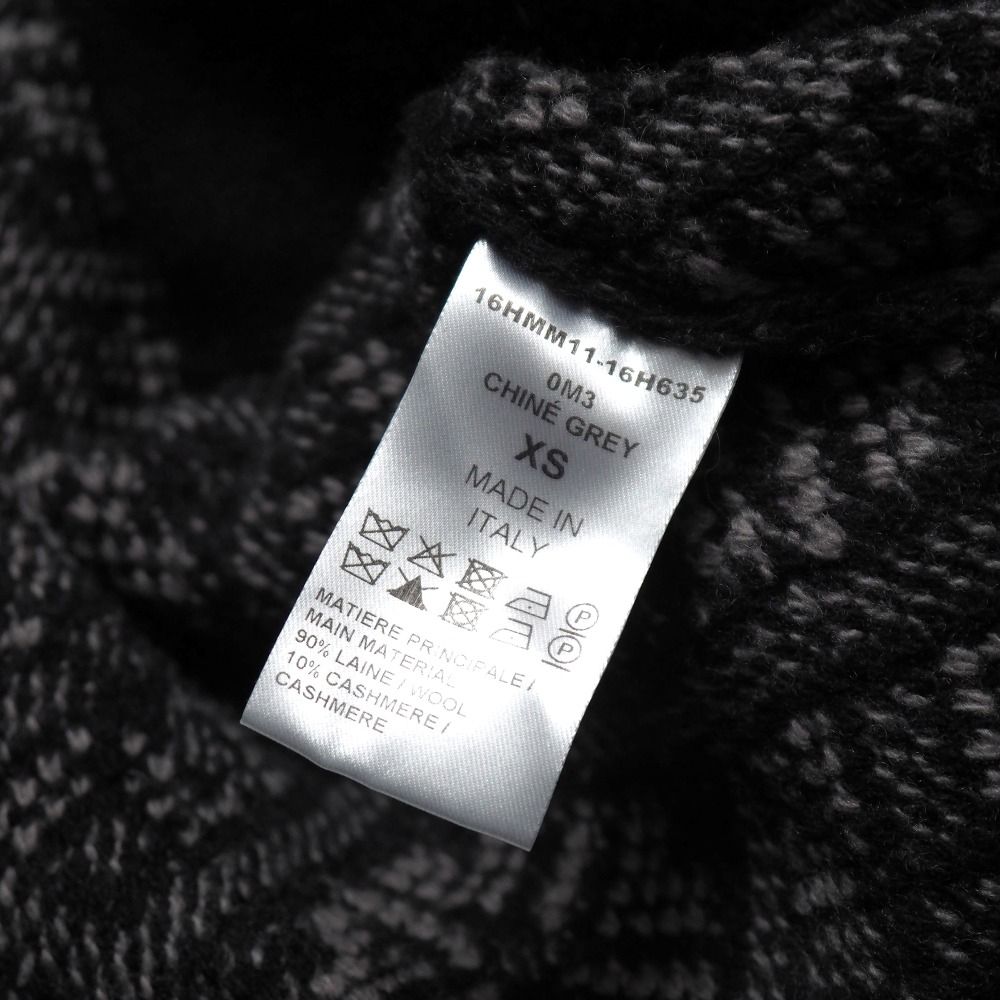 Chloe クロエ コート サイズXS カシミヤ混 ニット カーディガン ガウンコート 総柄 ブランド古着 20251110 RA6546 GINKGOPHARMACY_COM