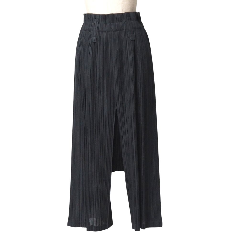 PLEATS PLEASE ISSEY MIYAKE プリーツプリーズ イッセイミヤケ パンツ サイズ5 変形 インバーテッド プリーツ ワイド サルエルパンツ ブランド古着 20251110 RA6550