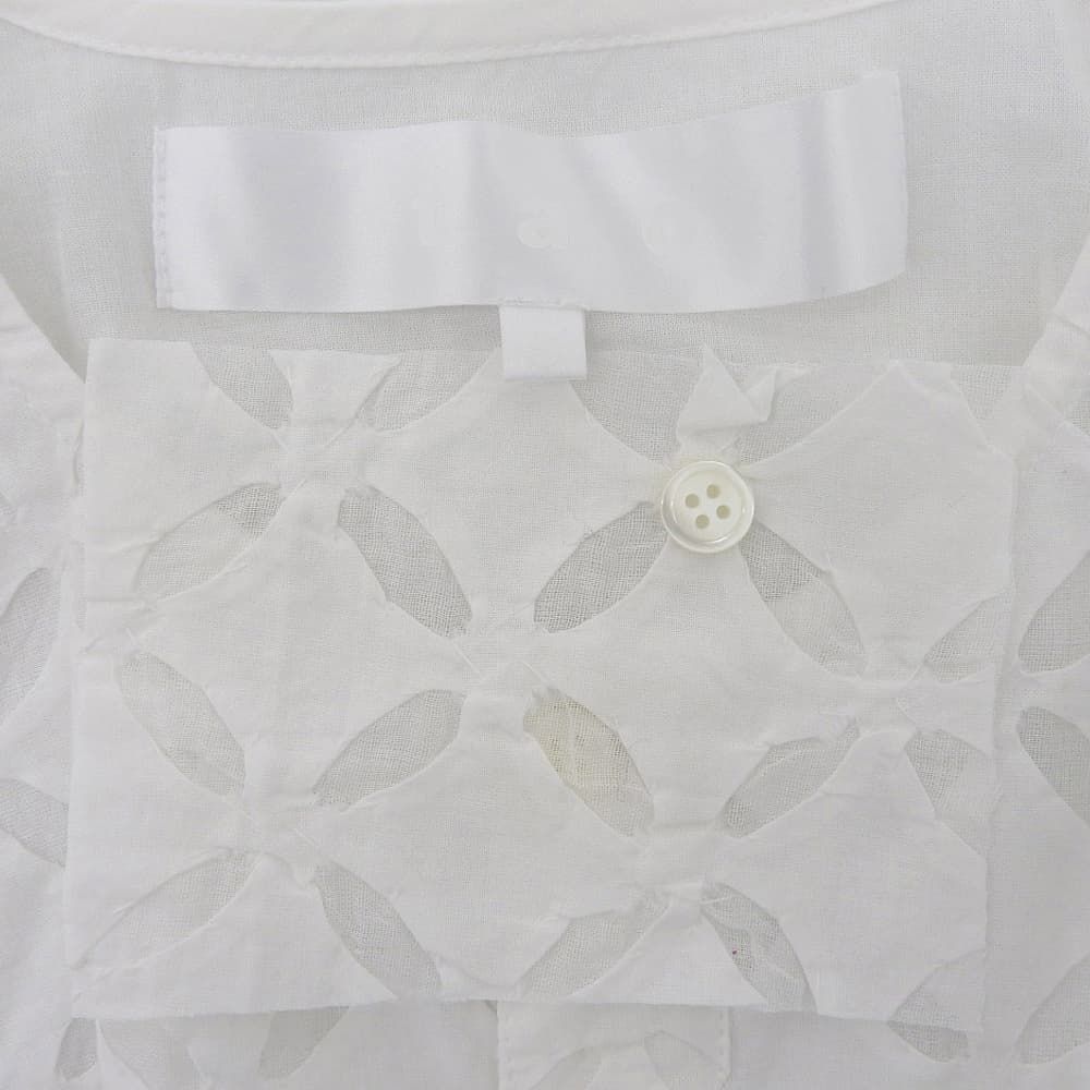  TAO COMME des GARCONS タオ コムデギャルソン ショートスリーブ シャツ トップス レディース 白 ホワイト S TM-B 011 23年製 その他 トップス