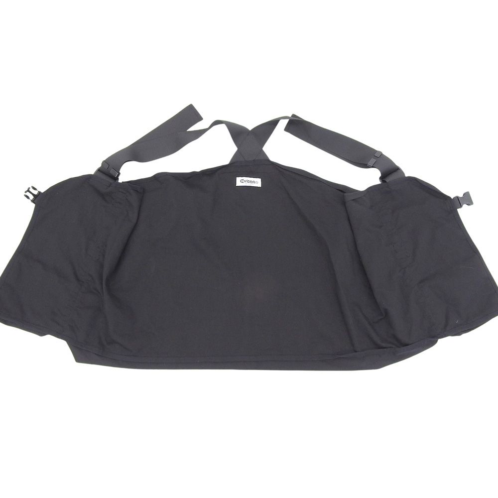 新生活応援!大特価? EVISEN エビセン MILITARY MOLESKIN VEST コットン ナイロン ベスト メンズ ブラック F F