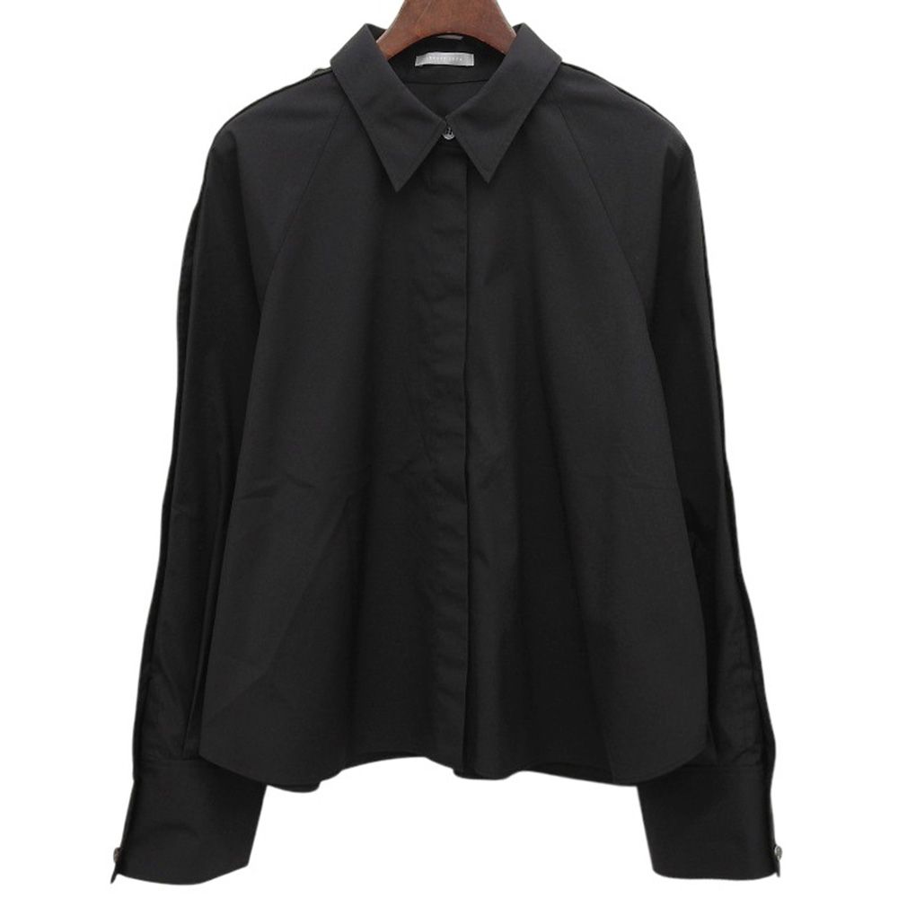 theory luxe セオリーリュクス Luxe Cotton Airy シャツ トップス レディース ブラック 38 38