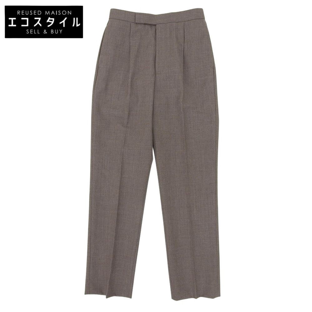 AURALEE オーラリー BLUEFACED WOOL SLACKS ボトムス レディース ブラウン 1 A20AP05BH 1