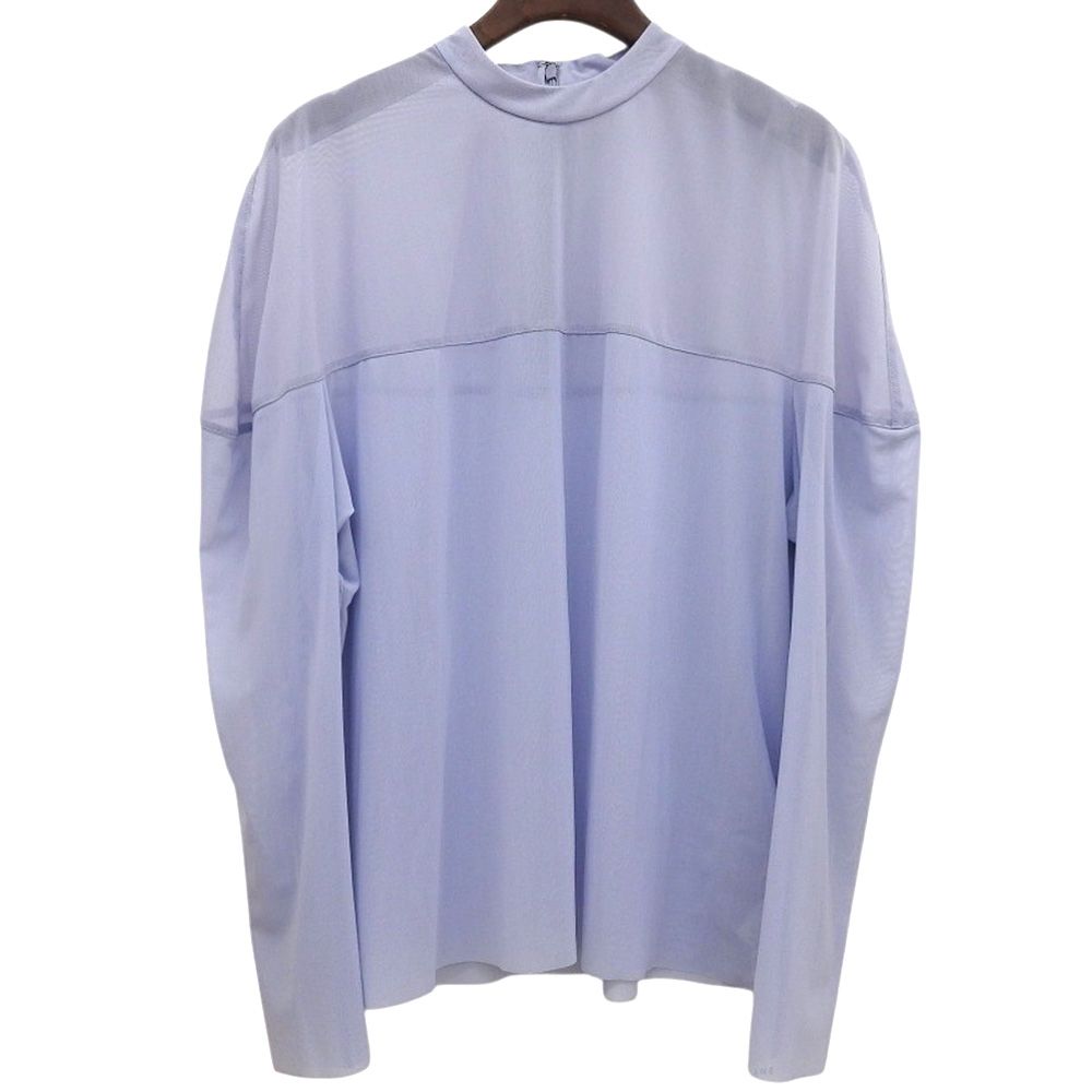 CLANE クラネ SHEER MESH CURVE SLEEVE TOPS トップス レディース ブルー 1 16122-4152 24SS 1
