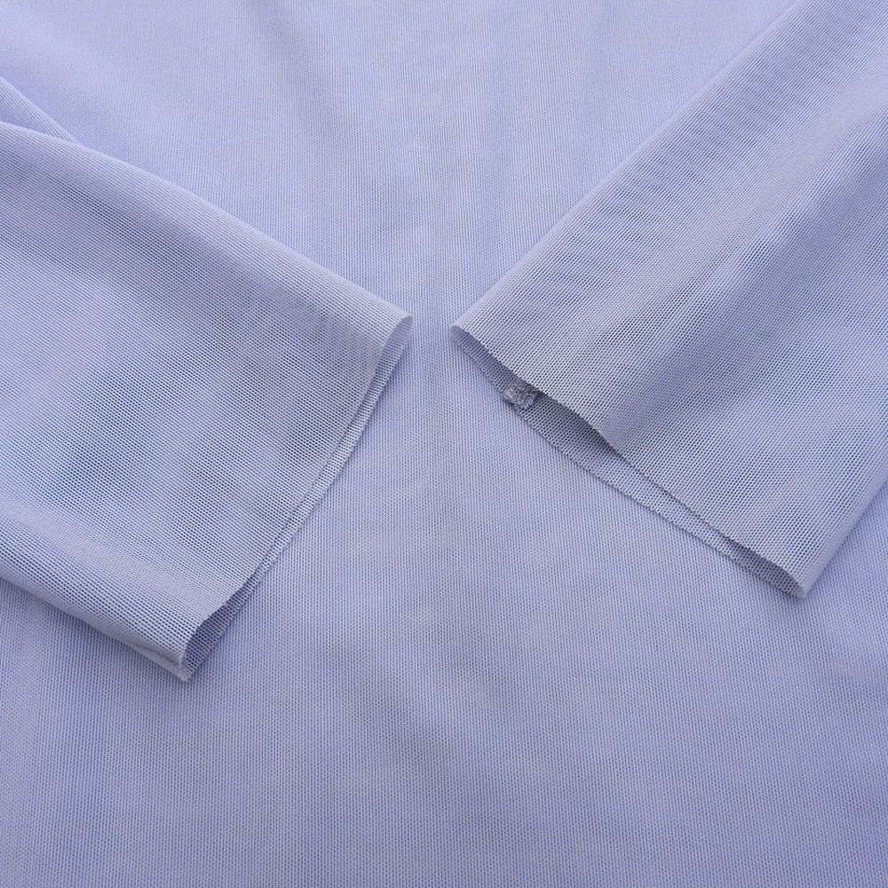  CLANE クラネ SHEER MESH CURVE SLEEVE TOPS トップス レディース ブルー 1 16122-4152 24 SS その他 トップス