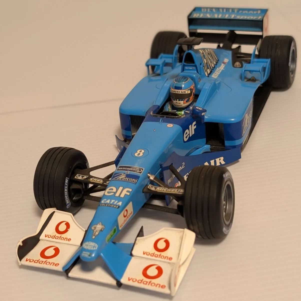 ジャンク部品取りに！1/18ミニチャンプスベネトンB201ジェンソン