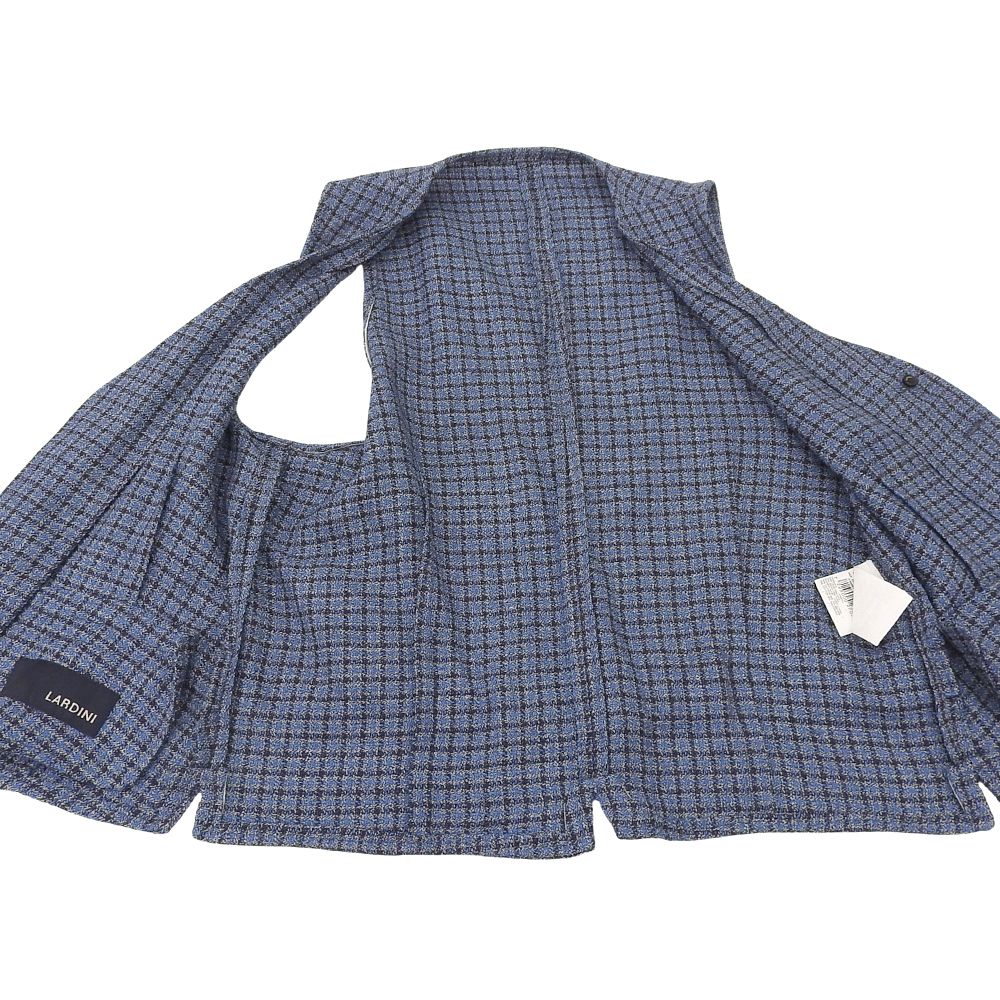 LARDINI ラルディーニ 美品 ウール×リネン ブートニエール付き ベスト