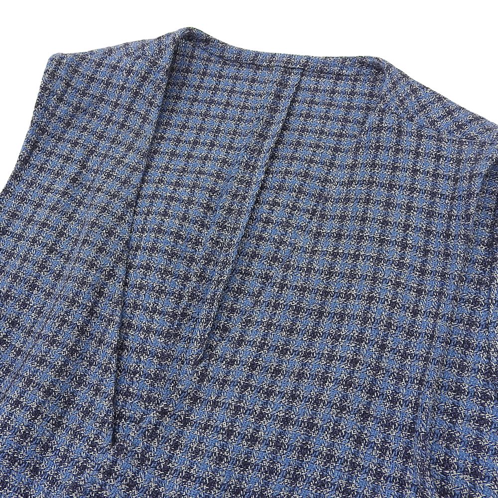 ラルディーニ ベスト 46 LARDINI LARDINI ラルディーニ 美品 ウール×リネン ブートニエール付き ベスト