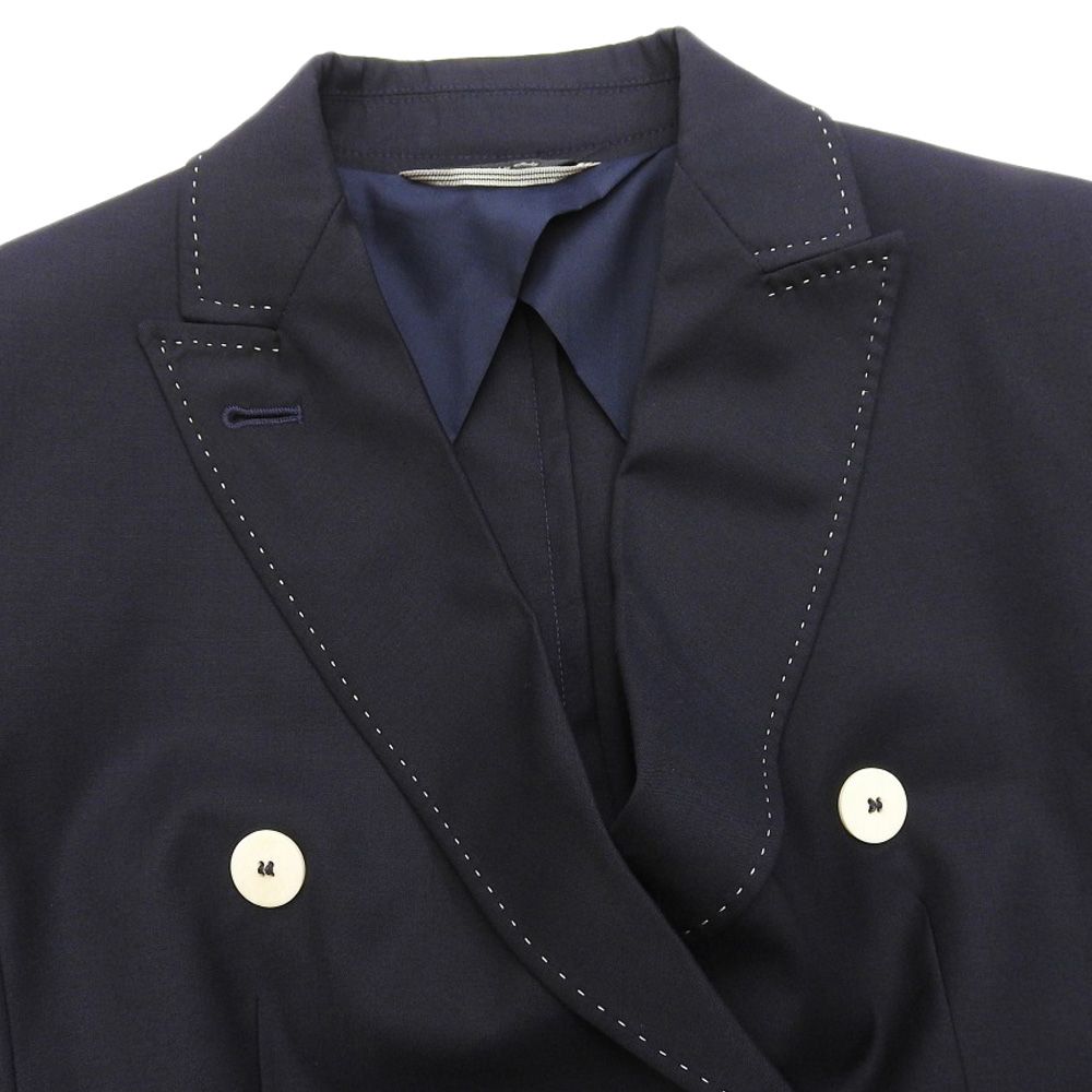 定価6万 MAX&Co. ネイビー ダブルブレストジャケット / MaxMara