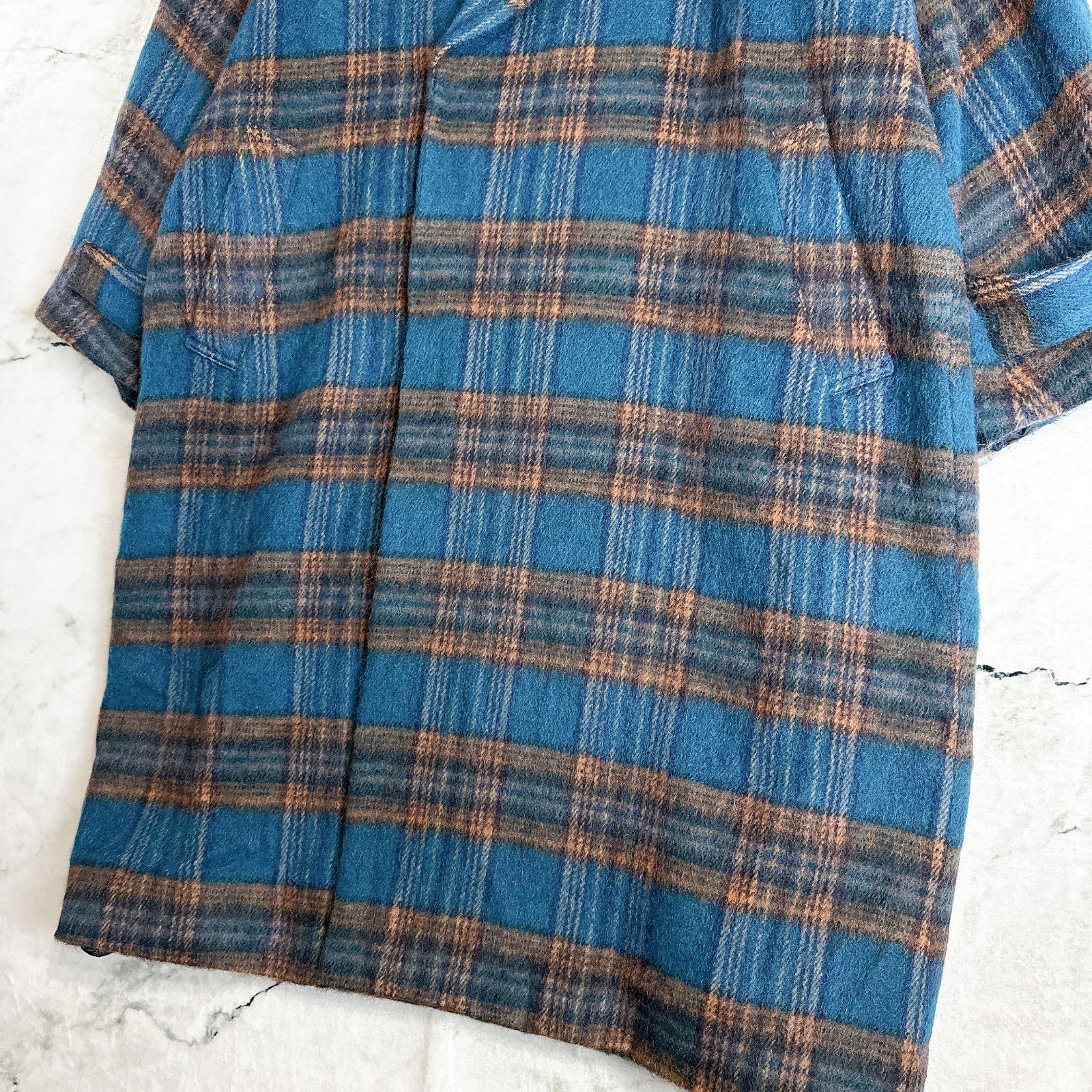 MAISON SPECIAL（メゾンスペシャル）ウールモヘア混　チェックコート コート Maison special MAISON SPECIAL（メゾンスペシャル）ウール