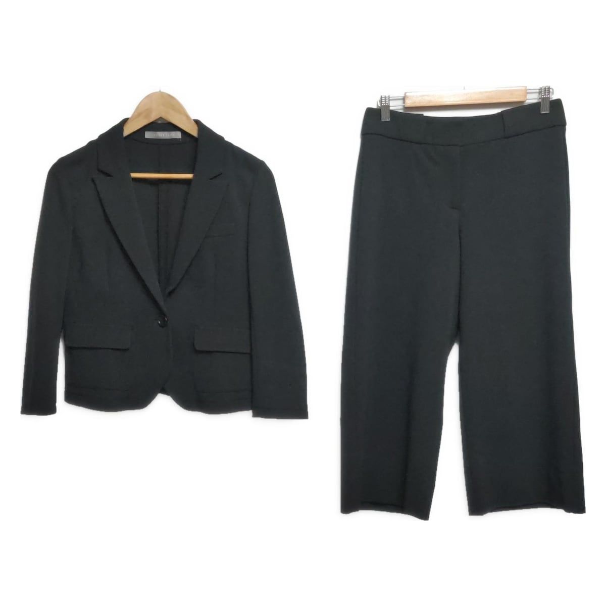 theory luxe セオリーリュクス レディースパンツスーツ レディース - ダークネイビー クロップドパンツ