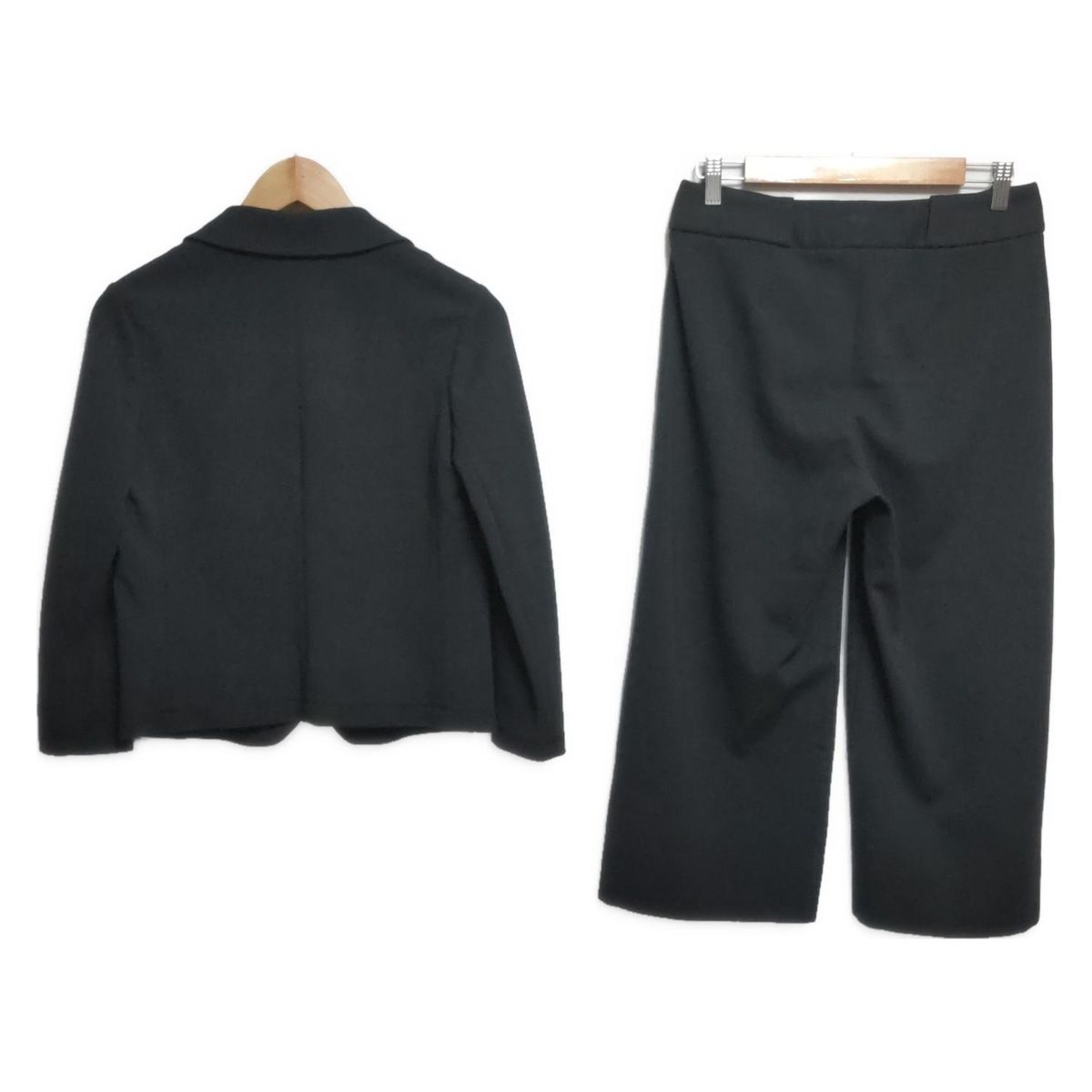 theory luxe セオリーリュクス レディースパンツスーツ レディース - ダークネイビー クロップドパンツ