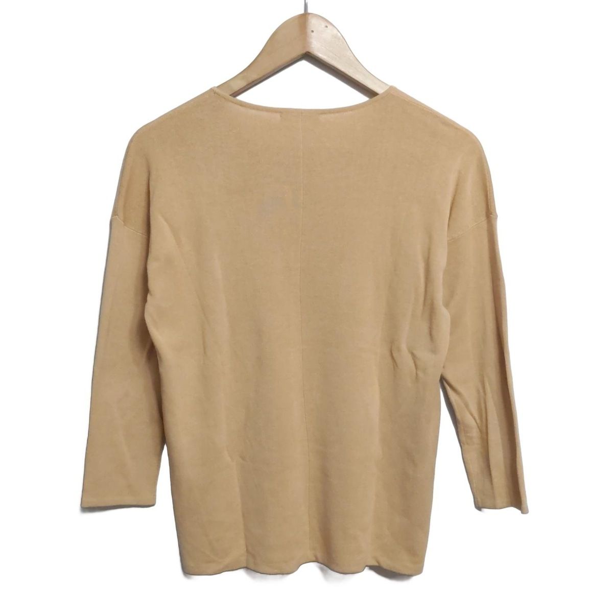 theory luxe セオリーリュクス 長袖カットソー サイズ38 M レディース - ベージュ クルーネック