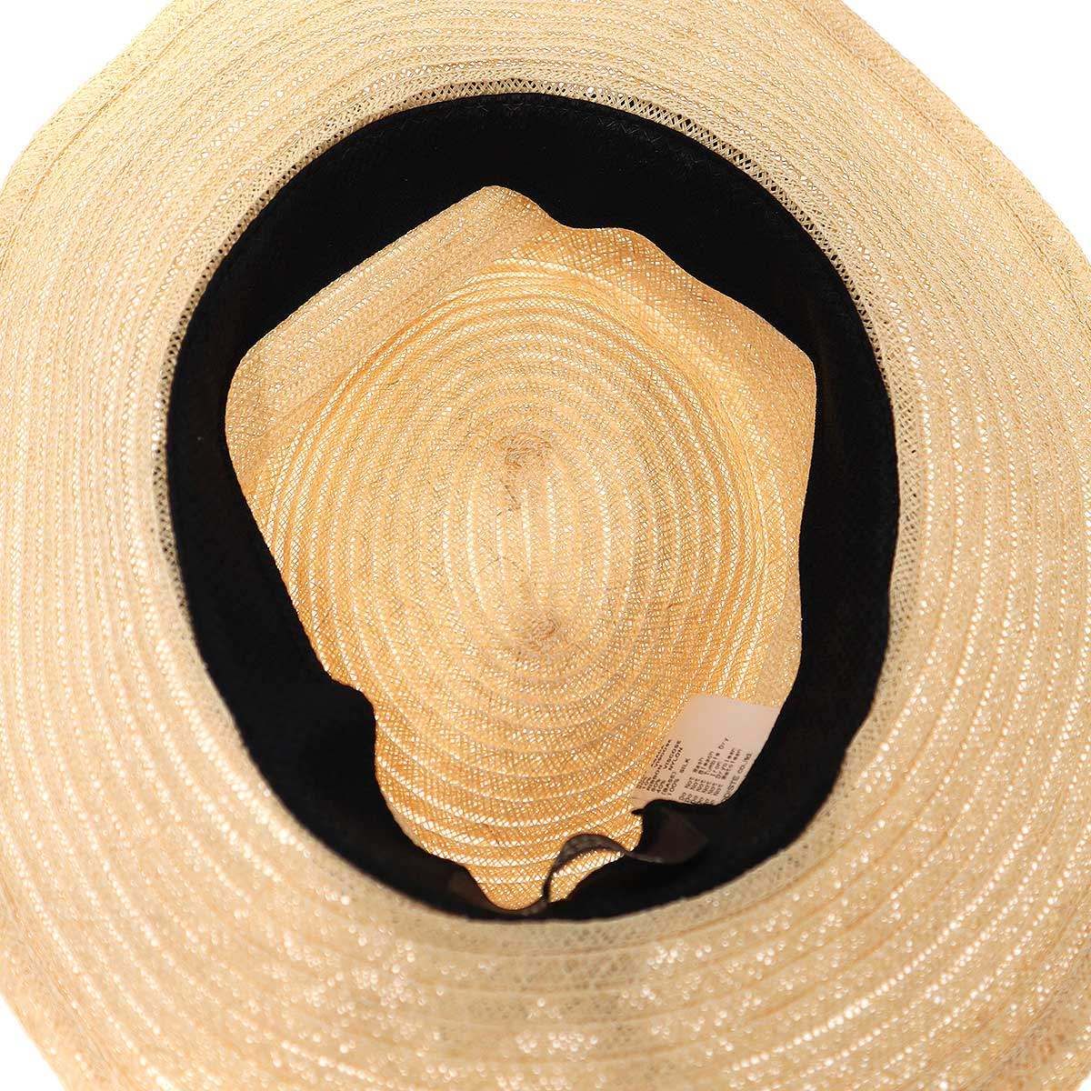 KIJIMA TAKAYUKI キジマ タカユキ ストローハット W-191365 ベージュ 1 KIJIMA TAKAYUKI キジマ タカユキ ストローハット W-191365 ベージュ 1