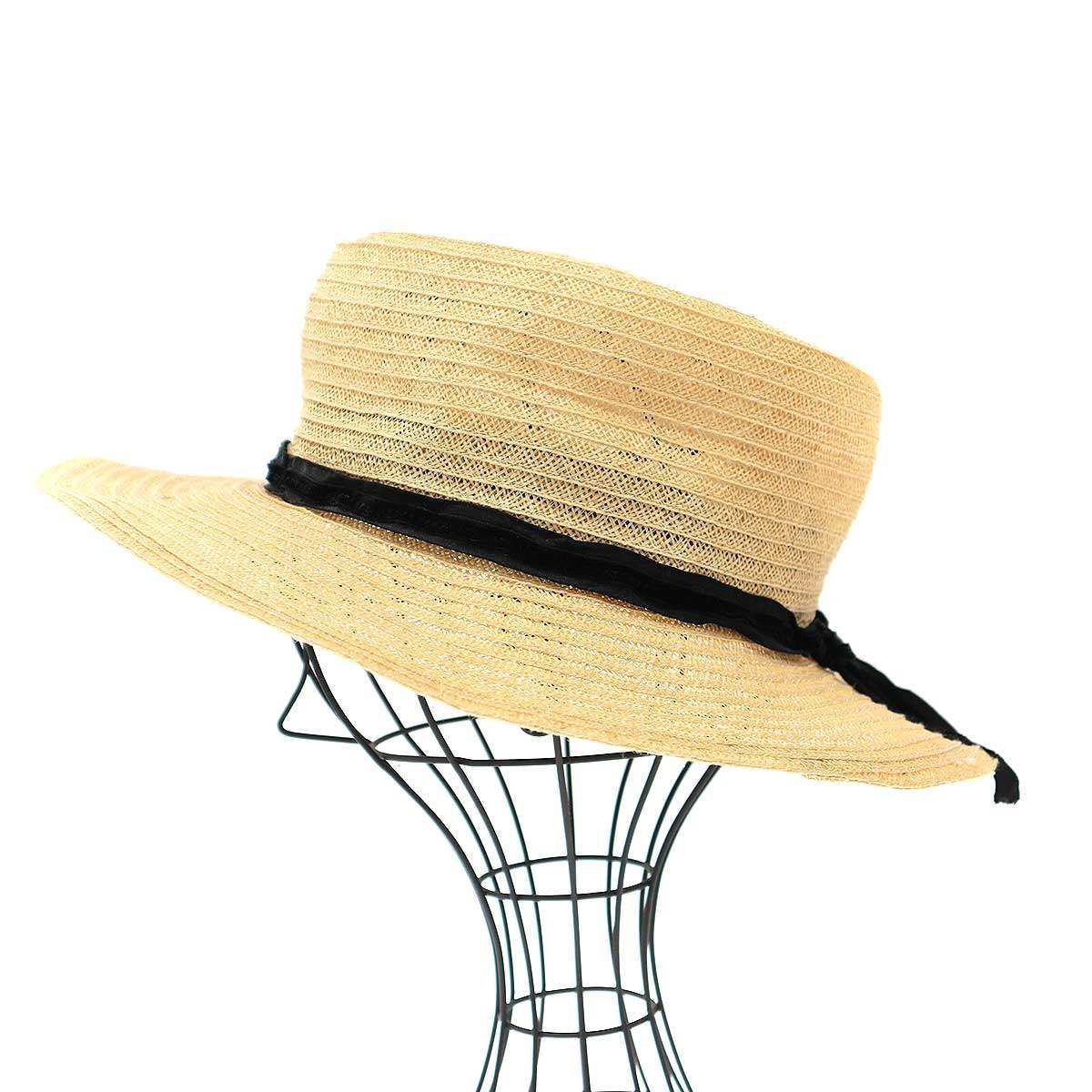 KIJIMA TAKAYUKI キジマ タカユキ ストローハット W-191365 ベージュ 1