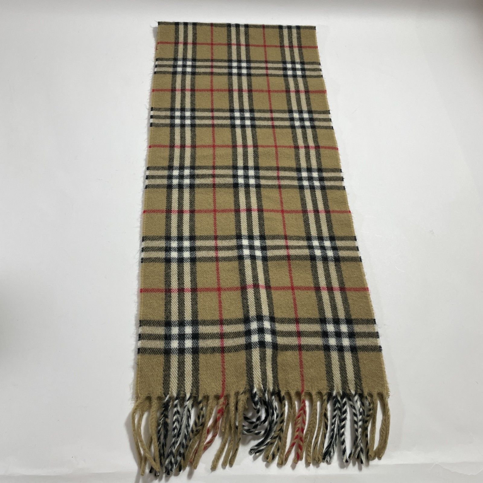 ☆ Burberrys バーバリーズ マフラー ノバチェック キャメル
