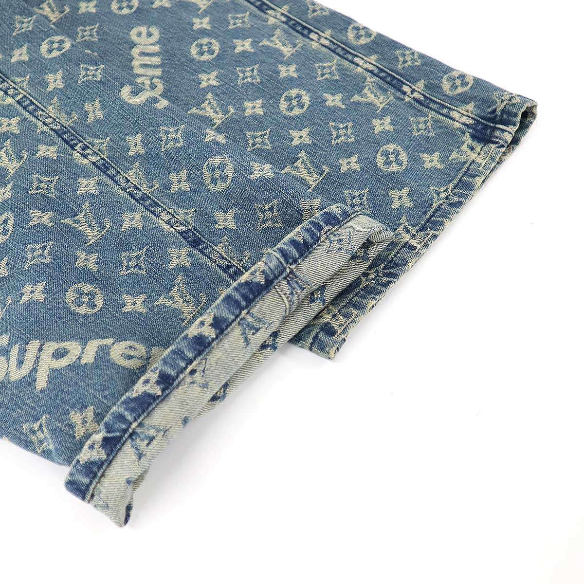 LOUIS VUITTON×SUPREME ルイヴィトン シュプリーム 17AW LV Jacquard