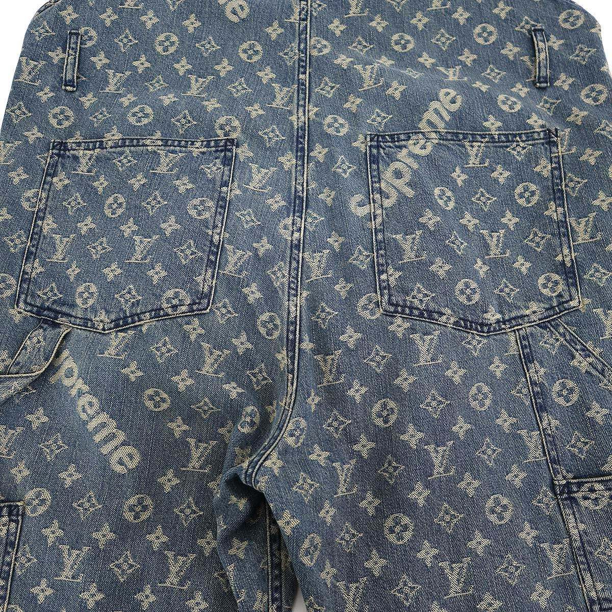 LOUIS VUITTON×SUPREME ルイヴィトン シュプリーム 17AW LV Jacquard