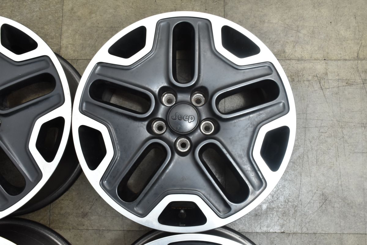 正規品】ジープ レネゲード トレイルホーク 純正 17in 6.5J +40 PCD110