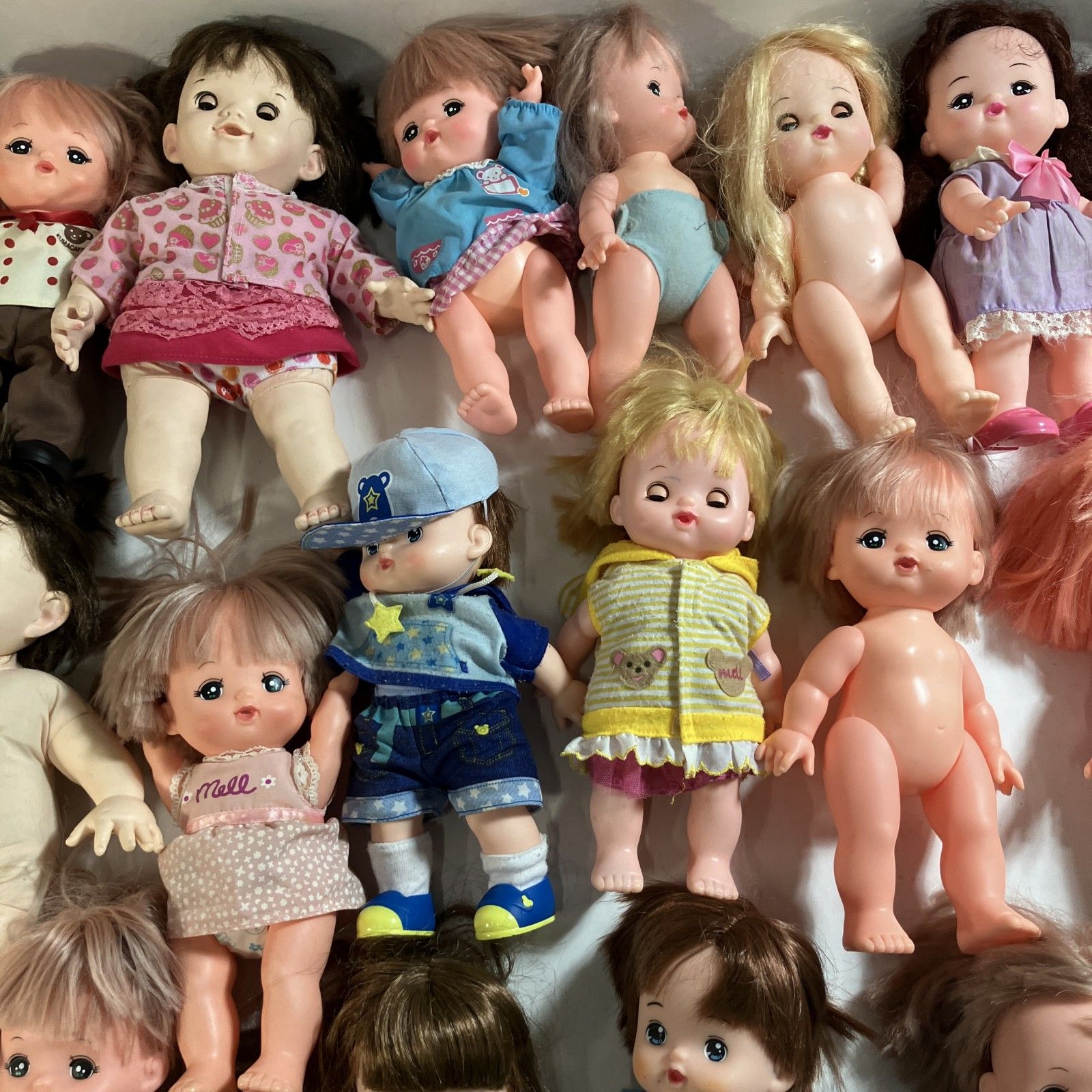 ☆ おせわだいすき メルちゃん ぽぽちゃん まとめ商品 人形29体 総合