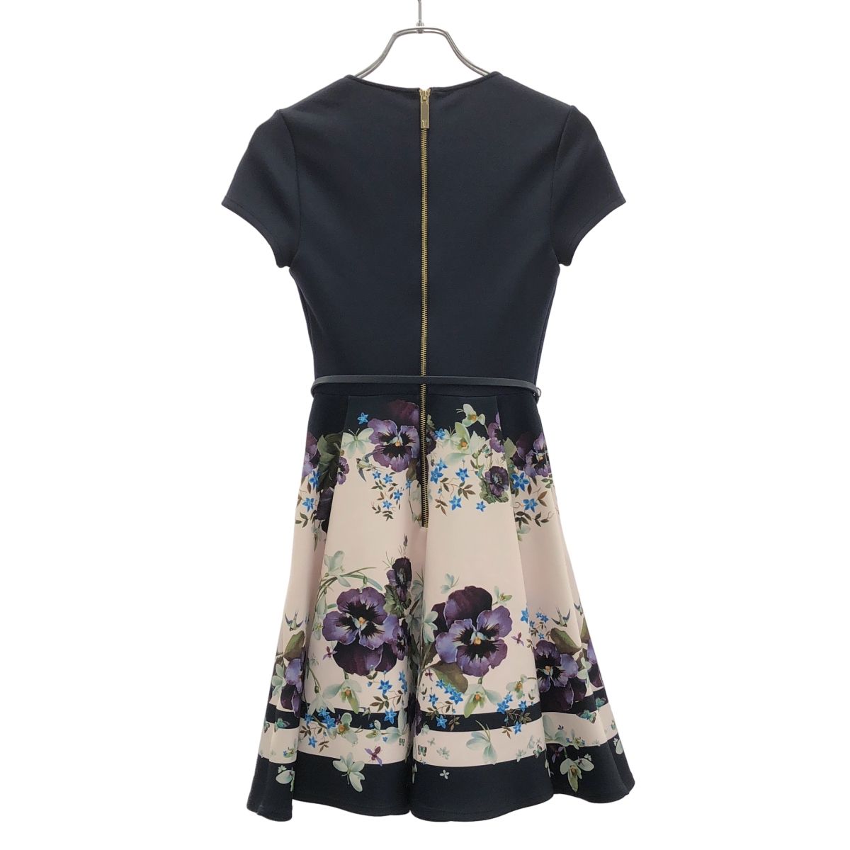 TED BAKER テッドベーカー フラワープリントジャージーワンピース