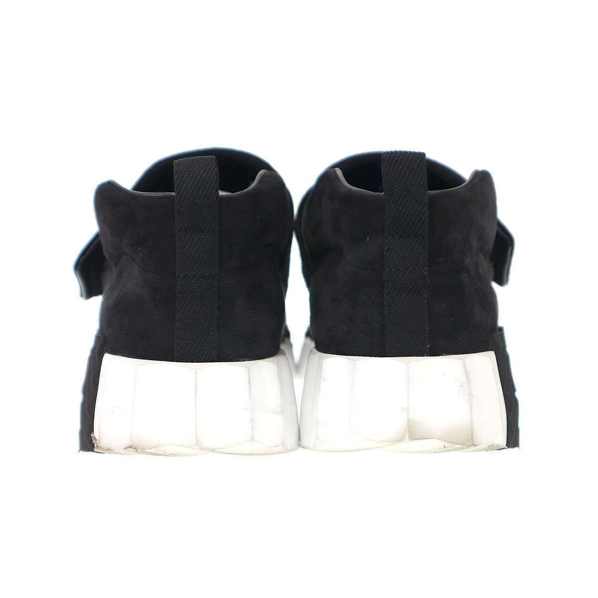 HERMES エルメス 23AW Hスエードローカットレザースニーカー H232101Z