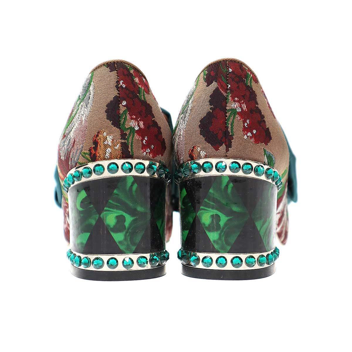 DOLCE&GABBANA ドルチェ＆ガッバーナ フラワージャガード ビジュー