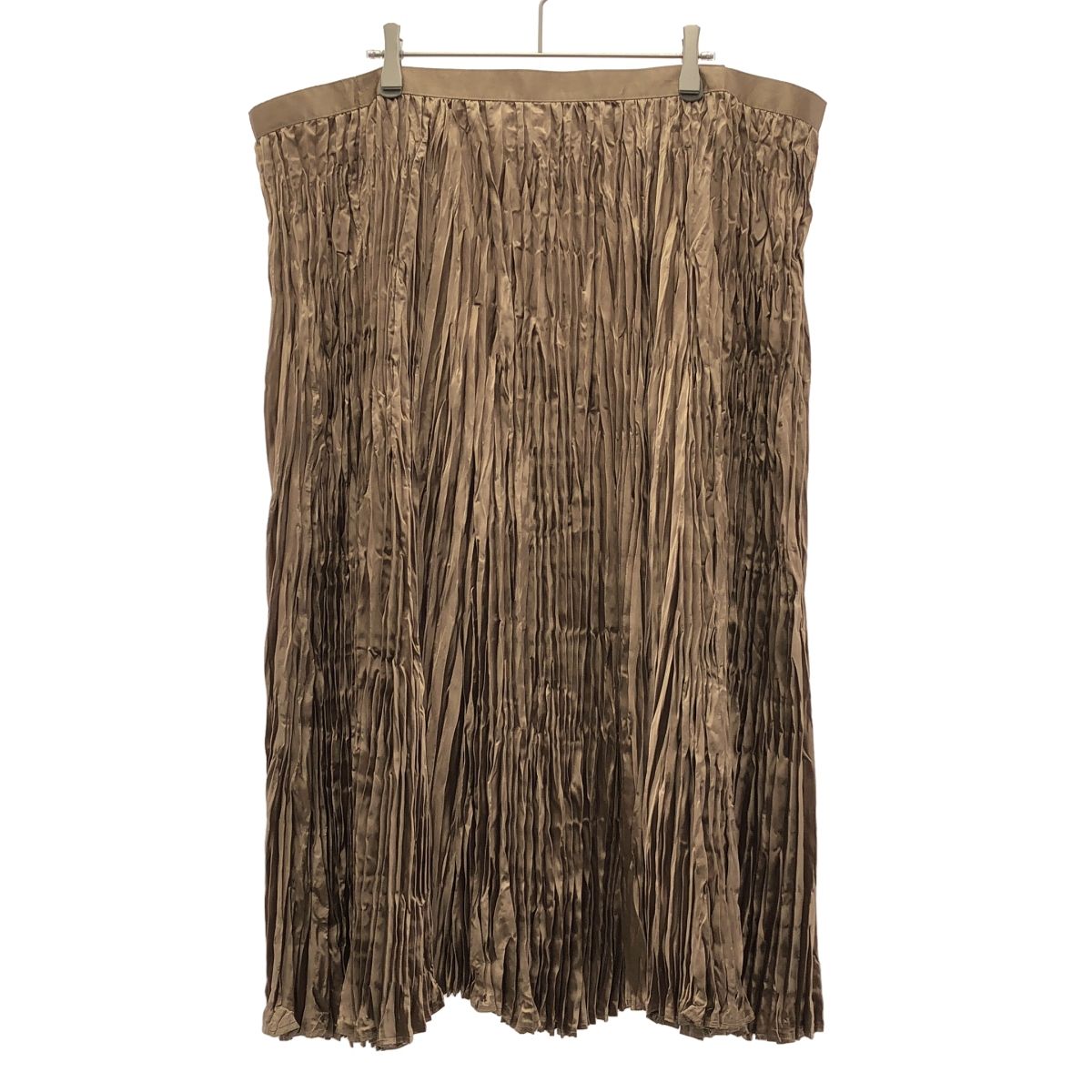 JUNYA WATANABE ジュンヤワタナベ 18AW プリーツスカート JB-S004 ゴールド XS