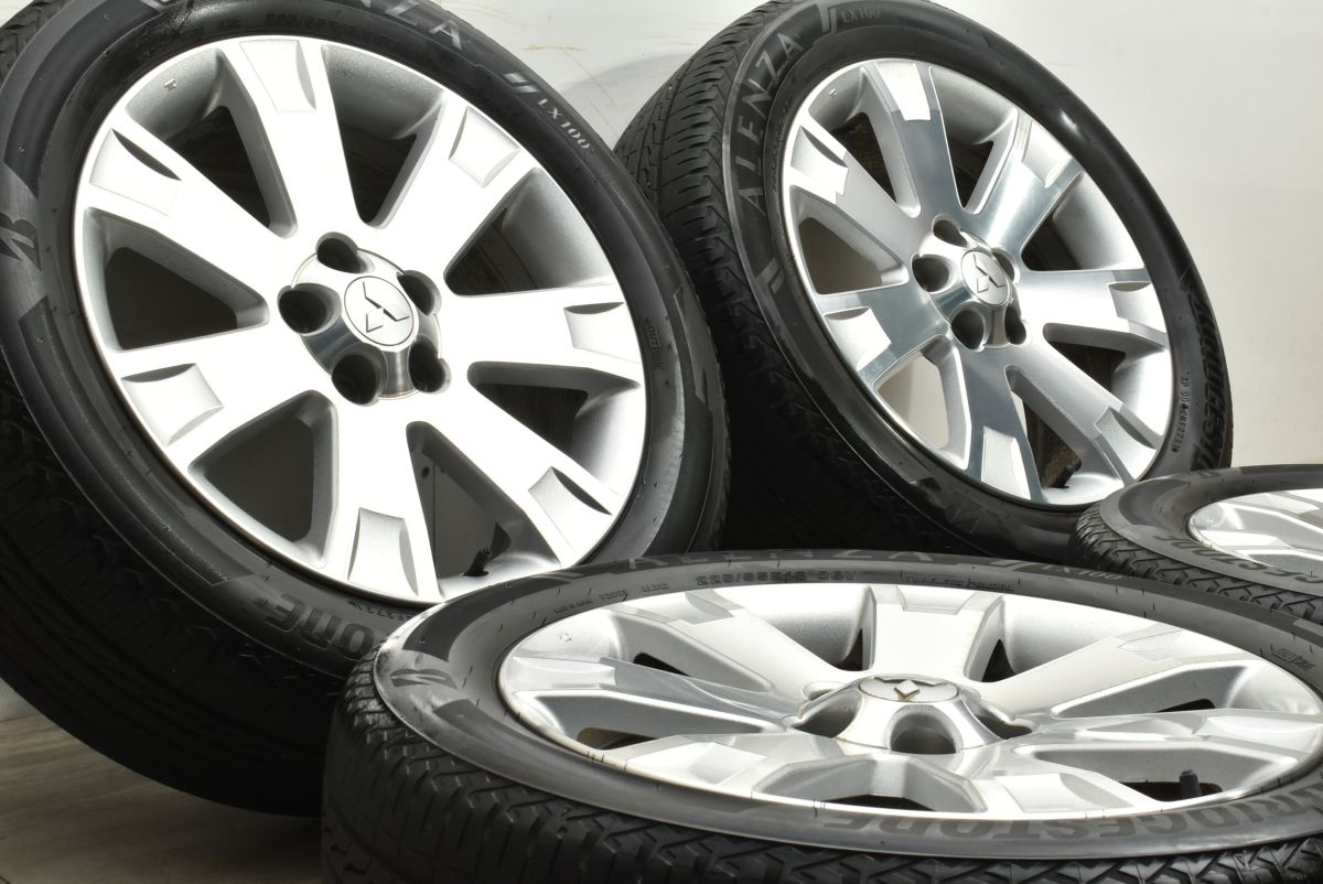 交換用に ミツビシ デリカD 5 18 in 7 J 38 PCD 114 3 ブリヂストン アレンザ LX 100 225 55 R アウトランダー エクリプスクロス