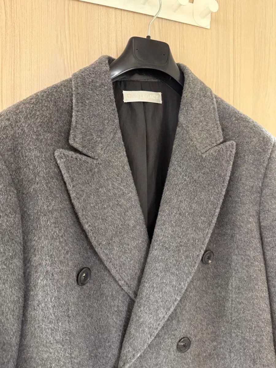 アワーレガシー 24fw モヘア ホエールコート グレー 52