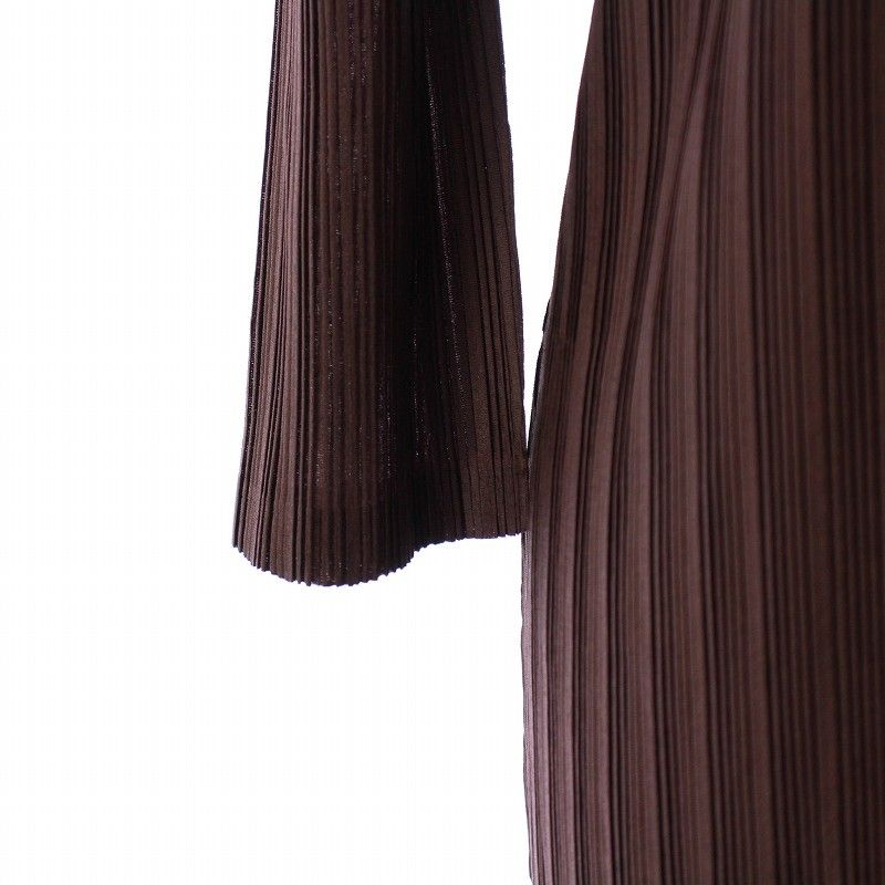 【PLEATS PLEASE】プリーツプリーズ　ジャケット ブラウン系 プリーツプリーズ PLEATS PLEASE イッセイミヤケ ジャケット アウター
