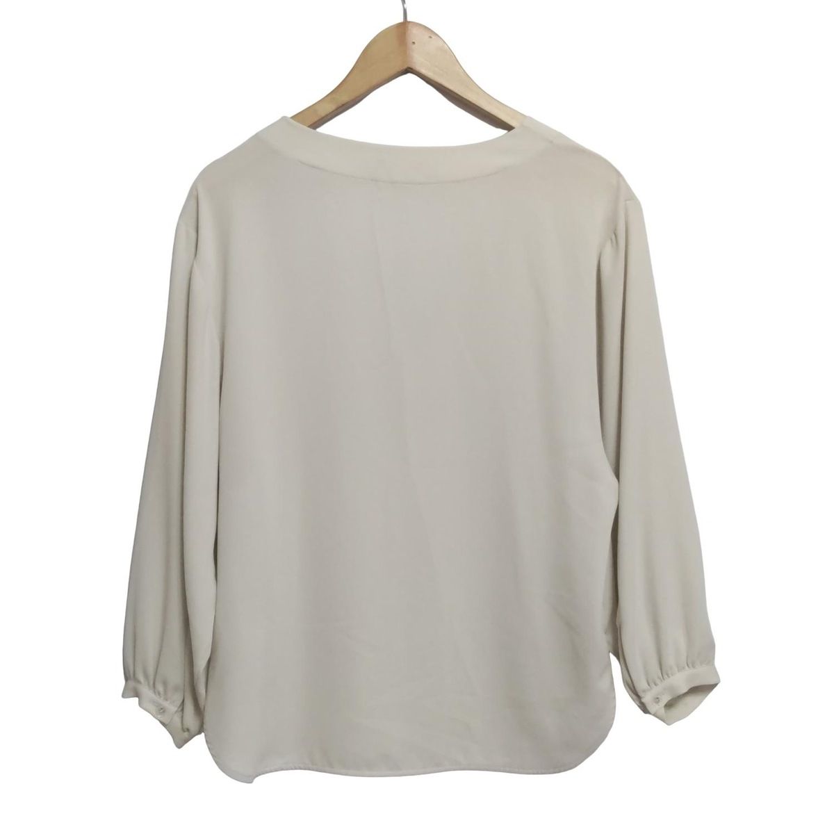 theory luxe セオリーリュクス 長袖カットソー サイズ38 M レディース - アイボリー Vネック