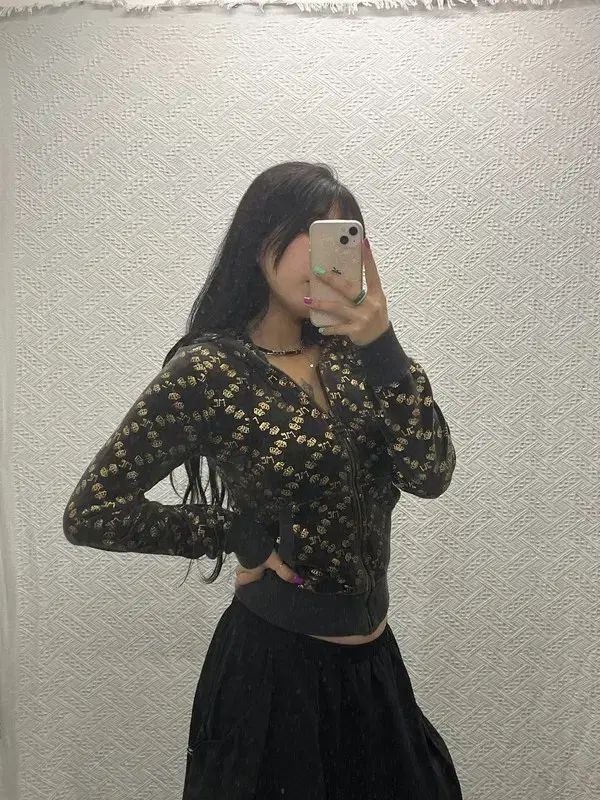 アディダスXミシエル リー スクール ヴィンテージ ツアーベルベット ジップアップ 85 C06554