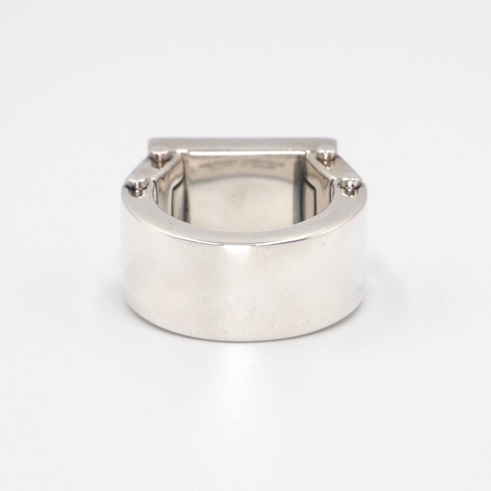 BOTTEGA VENETA 約15号 ボルト リング シルバー925 ボッテガヴェネタ